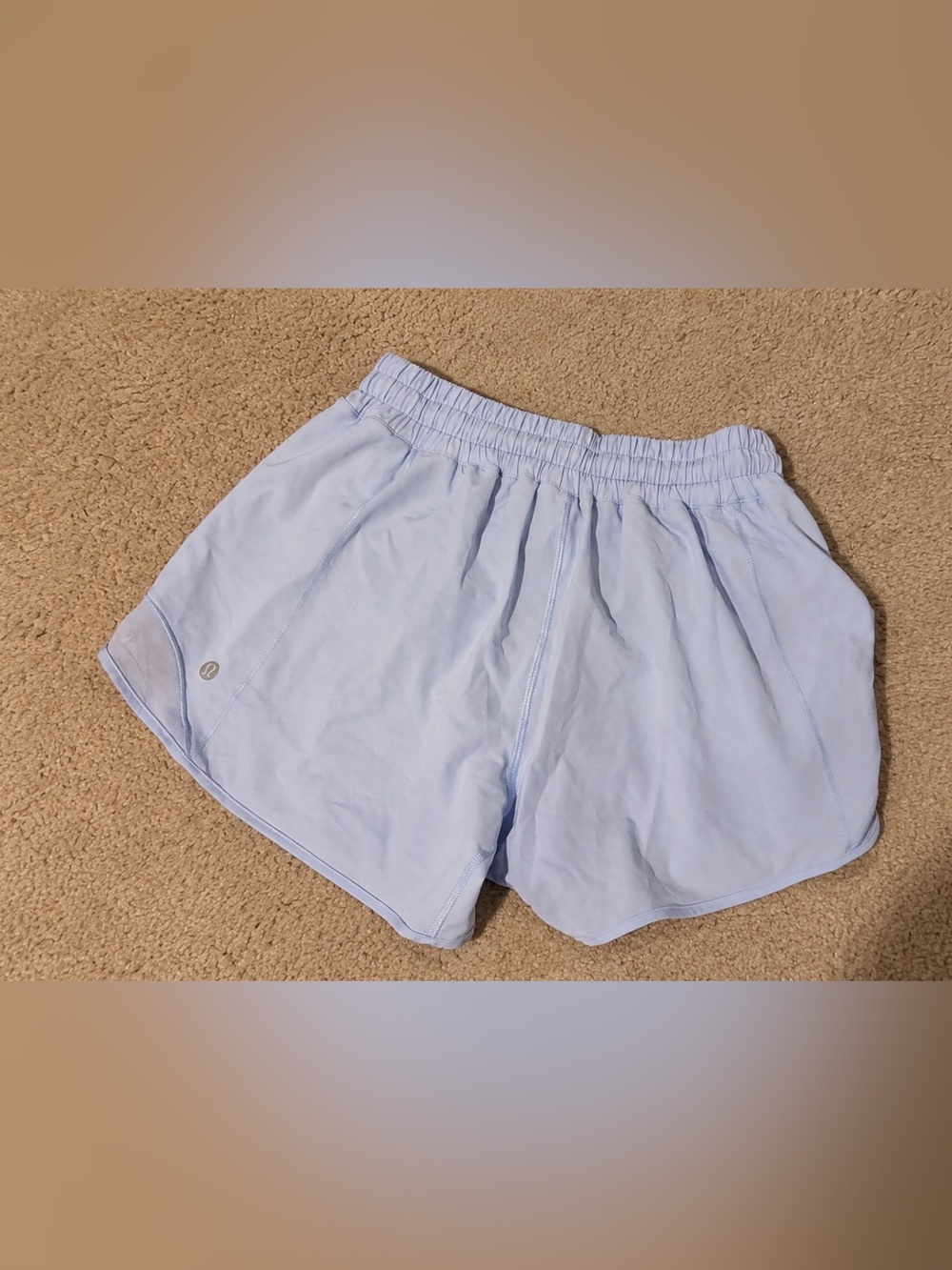 Lululemon Light Blue Running Shorts – Size 8